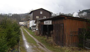 Bahnsteigschuppen Schönheide Ost