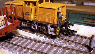 Montage einer TT-Weiche