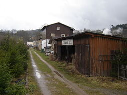 Bahnsteigschuppen Schönheide Ost