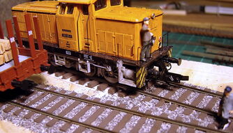 Montage einer TT-Weiche